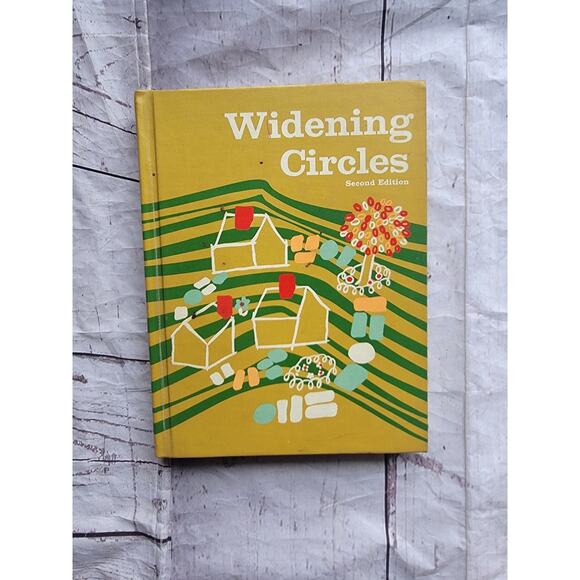 Vintage TextBook Winding Circles 2nd Edition 1974 Hardcover 9 1/4 × 7 inches - Picture 1 of 8